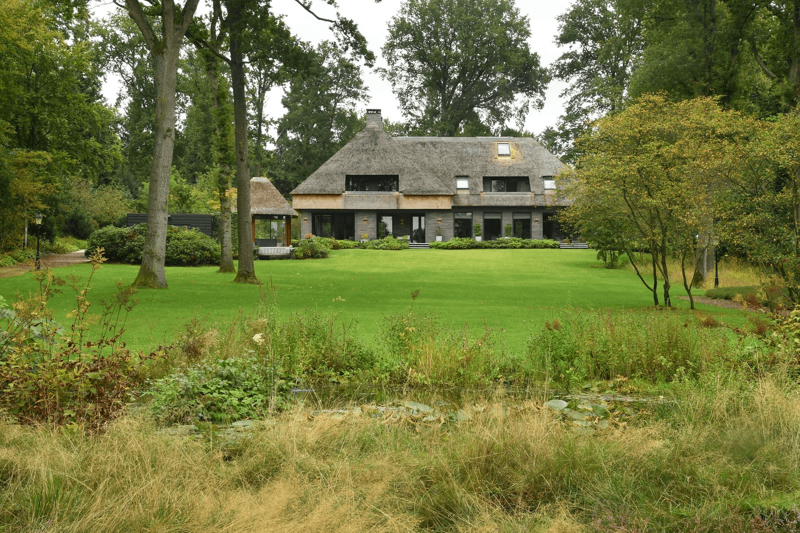 Multi-generational Thatched Roof Villa