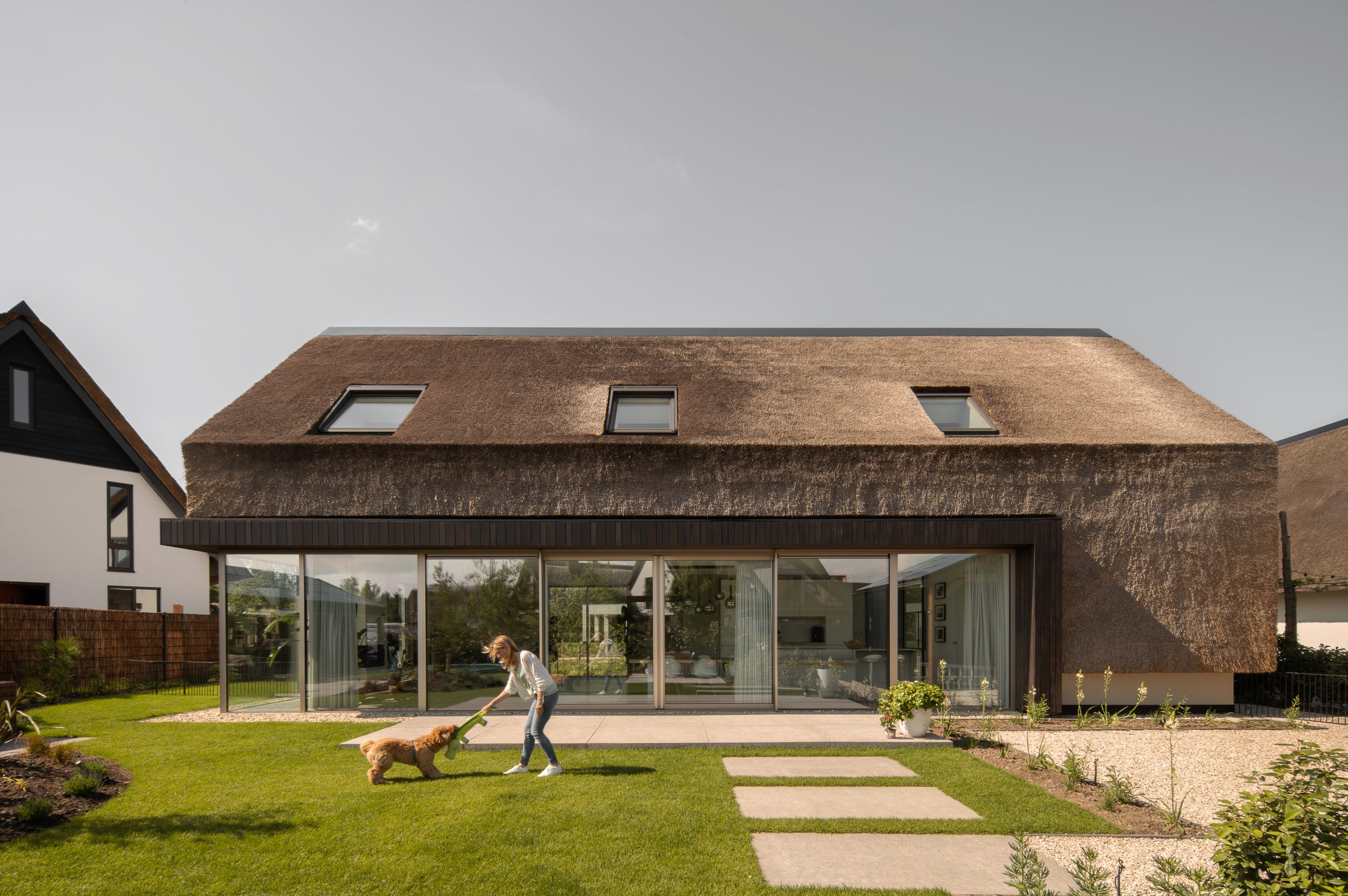 Moderne hybride schuurwoning